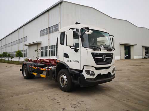 皇冠牌WZJ5120ZXXE6車廂可卸式垃圾車公告圖片