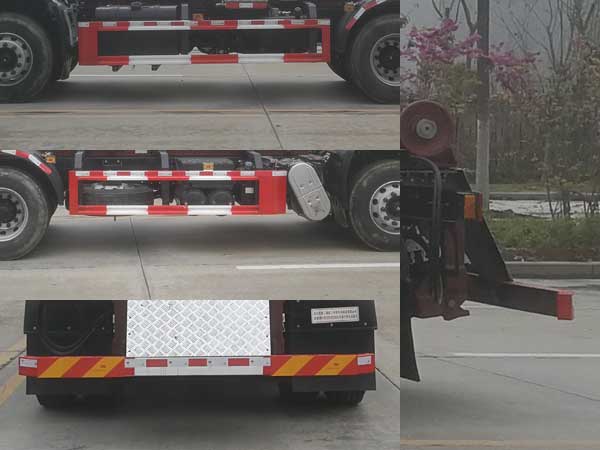楚勝牌CSC5250ZXXD6車廂可卸式垃圾車公告圖片