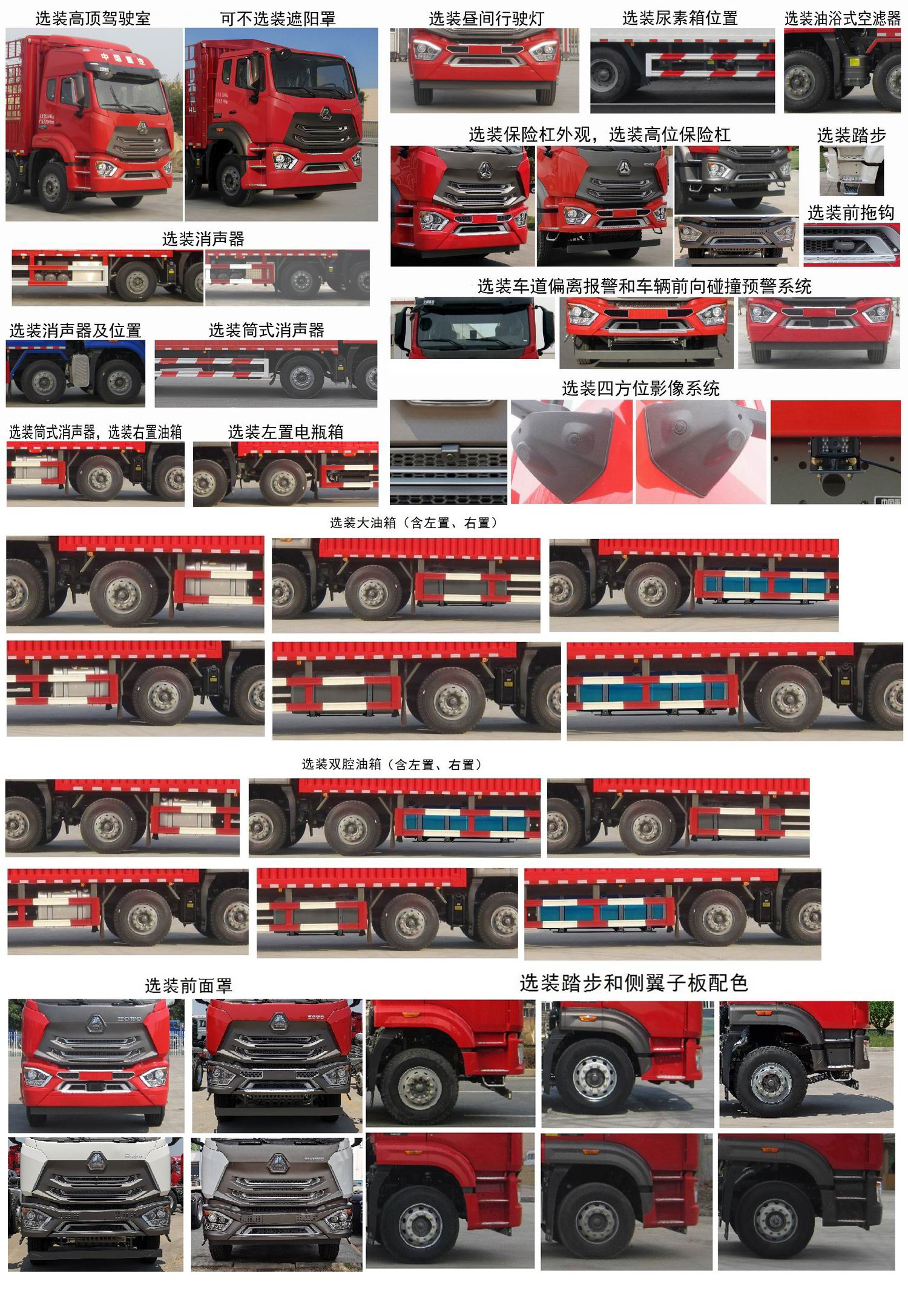 豪瀚牌ZZ5315CCYV4666F1H倉柵式運輸車公告圖片