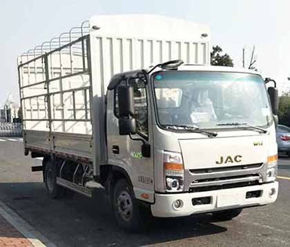 江淮牌HFC5043CCYP71K5C7S倉(cāng)柵式運(yùn)輸車公告圖片