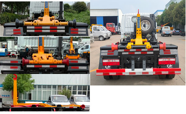 程力威牌CLW5090ZXX6車廂可卸式垃圾車公告圖片