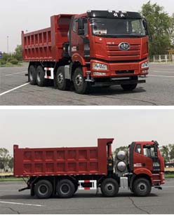 解放牌CA5310ZLJP66M25L2T4AE6自卸式垃圾車公告圖片