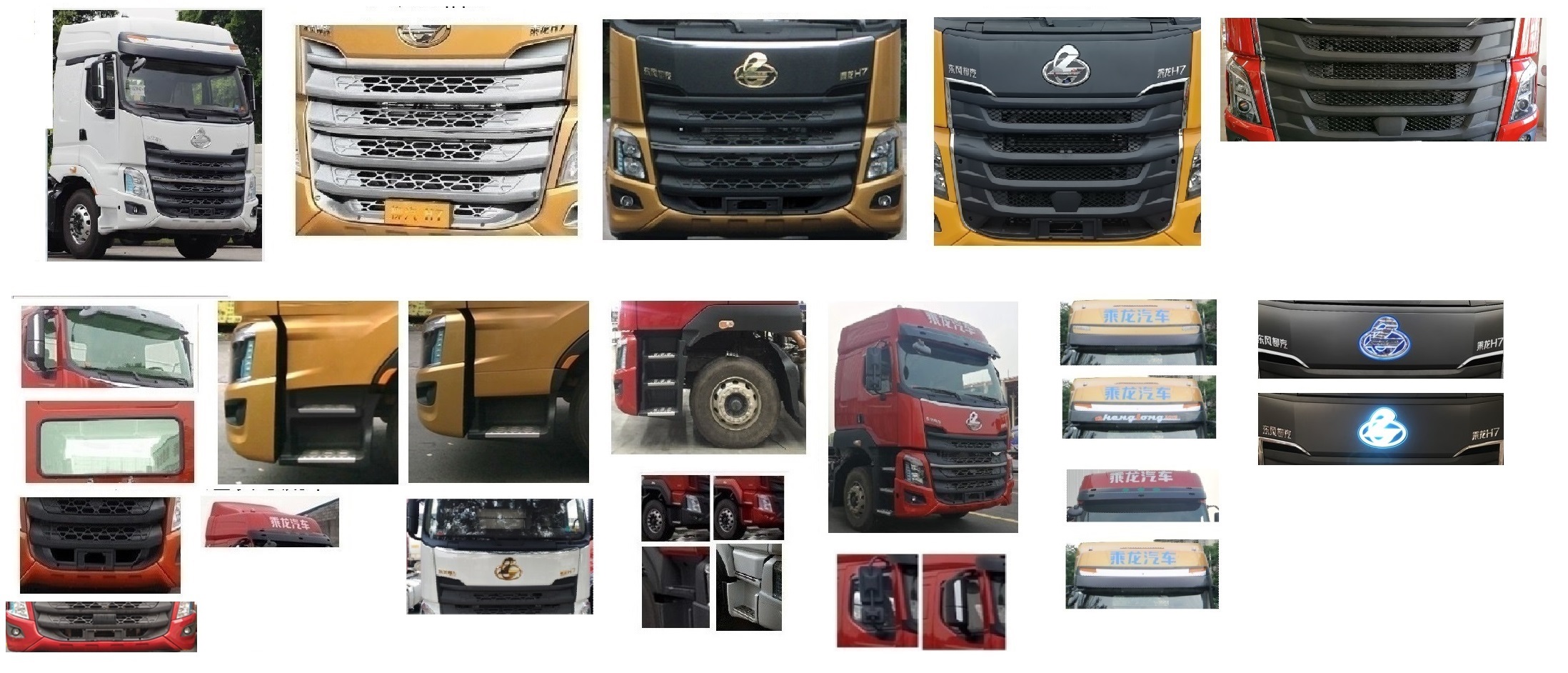 乘龍牌LZ5311CCQH7FC1畜禽運輸車公告圖片