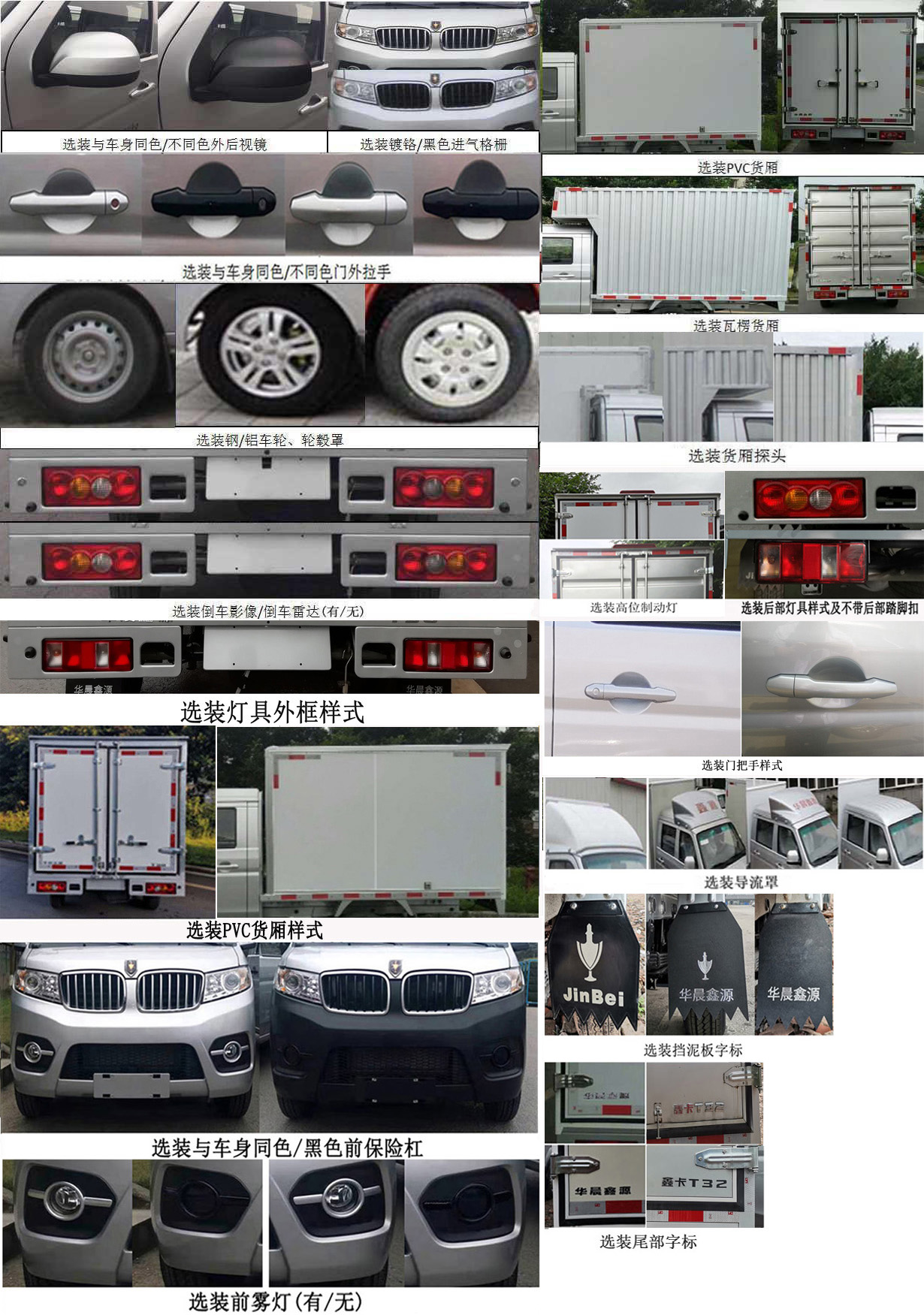 金杯牌JKC5020XXY-SS6BL廂式運輸車公告圖片