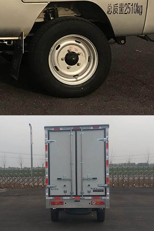 德帥牌DLP5030XXYBEVT01純電動廂式運(yùn)輸車公告圖片