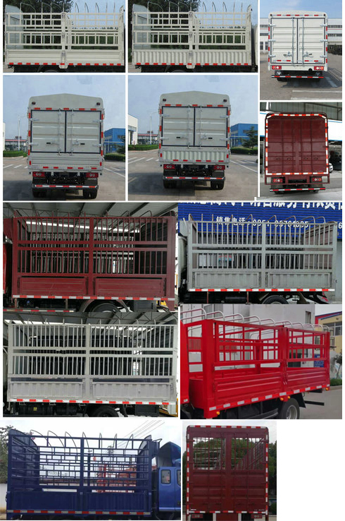 福田牌BJ5048CCY9JDA-AB1仓栅式运输车公告图片
