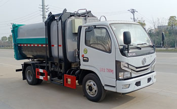 东风股份多利卡D6 SDS5070ZZZE6自装卸式垃圾车公告图片