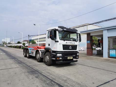 三聯(lián)牌YSY5311ZXXE6車廂可卸式垃圾車公告圖片