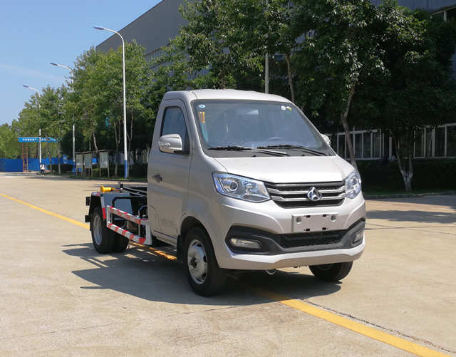 合加牌HJK5032ZXX6CA车厢可卸式垃圾车公告图片