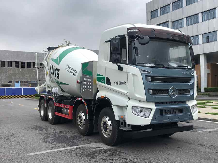 三一牌SYM5316GJB2BEV純電動(dòng)混凝土攪拌運(yùn)輸車公告圖片