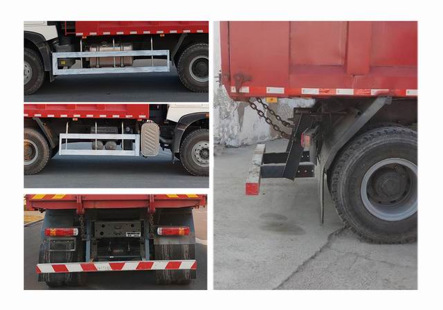 豪沃牌ZZ5257ZLJV464GF1自卸式垃圾車公告圖片