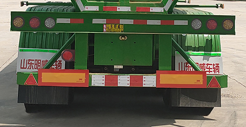 华兴江山牌SMW9401ZLS散装粮食运输半挂车公告图片