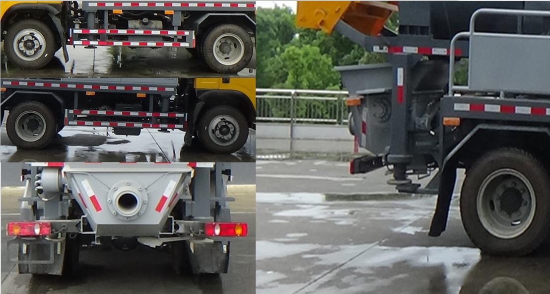 長興德龍牌ZZZ5132THBEQ6車載式混凝土泵車公告圖片