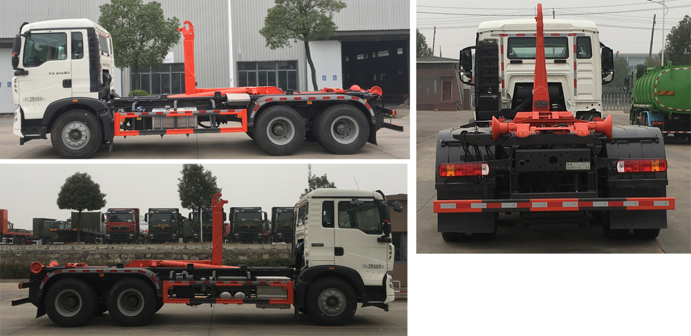 楚勝牌CSC5257ZXXZ6車廂可卸式垃圾車公告圖片