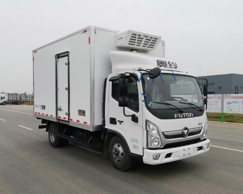 欧曼牌HFV5040XLCBJ6冷藏车公告图片