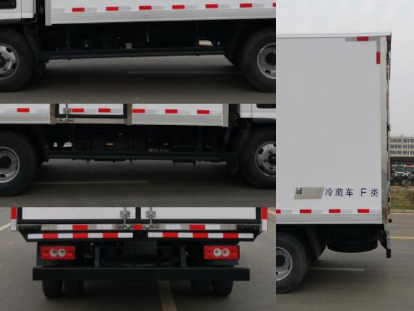 欧曼牌HFV5040XLCBJ6冷藏车公告图片