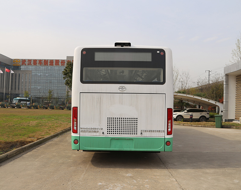 华中牌WH6102GBEV2纯电动低入口城市客车公告图片