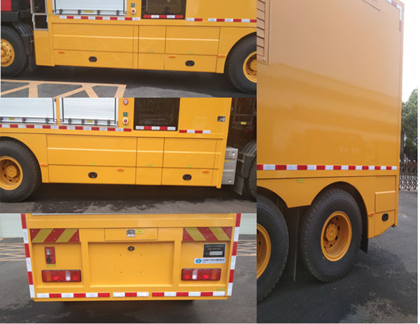 岳麓牌XJY5220TPSQ1大流量排水搶險車公告圖片