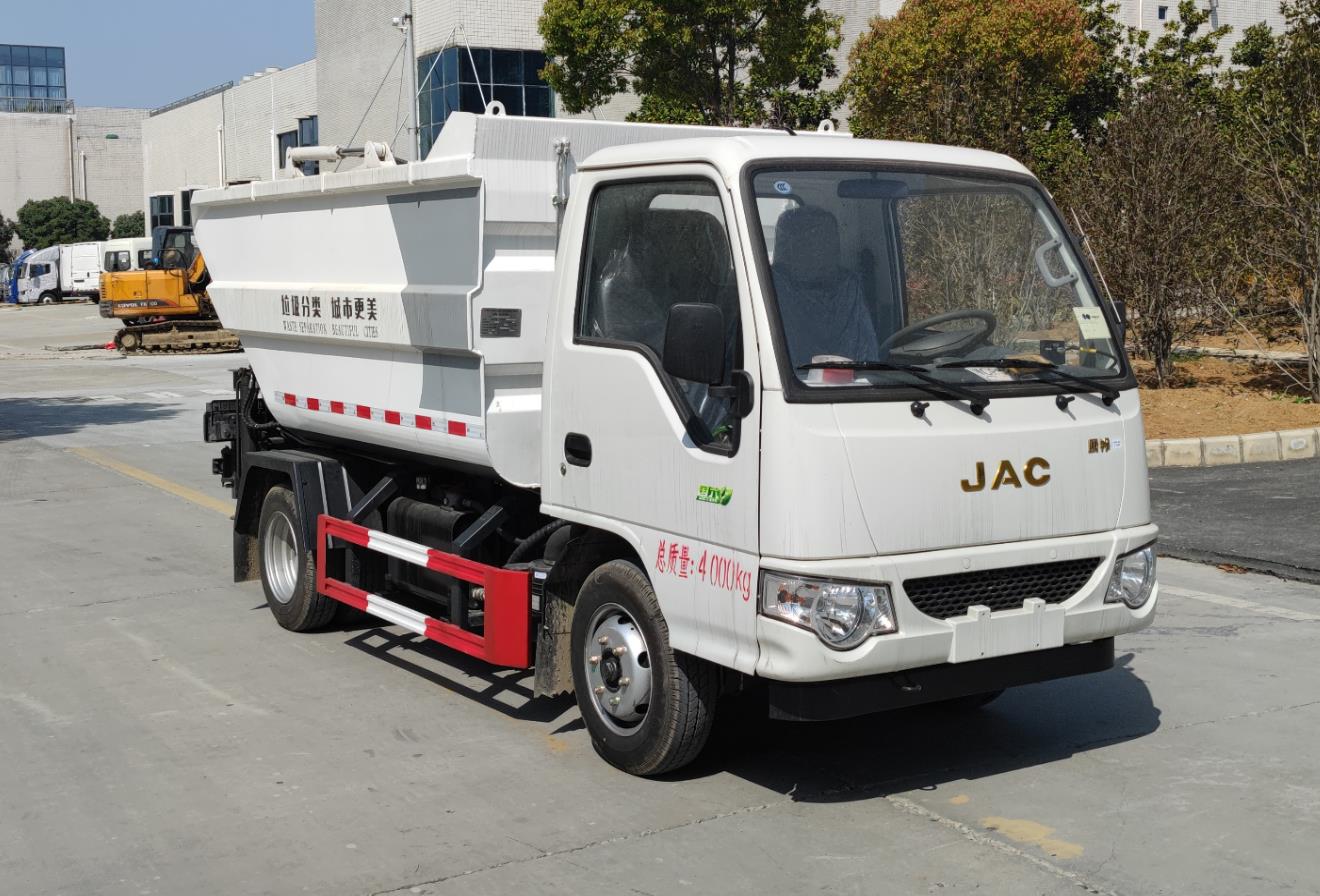中国中车牌TEG5041ZZZ6JH1D自装卸式垃圾车公告图片