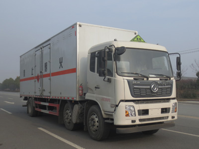 江特牌JDF5260XRYDFH6易燃液体厢式运输车公告图片