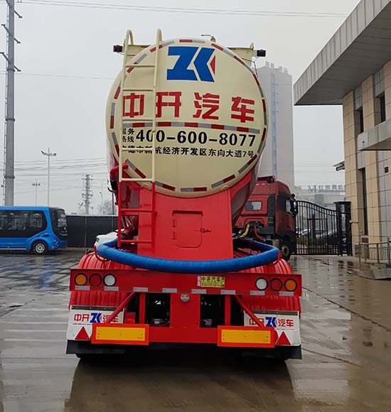 宣广牌GJL9403GFL中密度粉粒物料运输半挂车公告图片