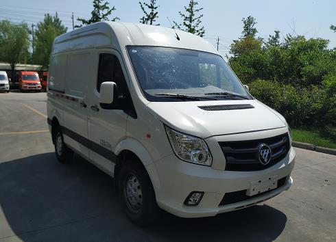 福田牌BJ5048XXY-D1廂式運(yùn)輸車公告圖片