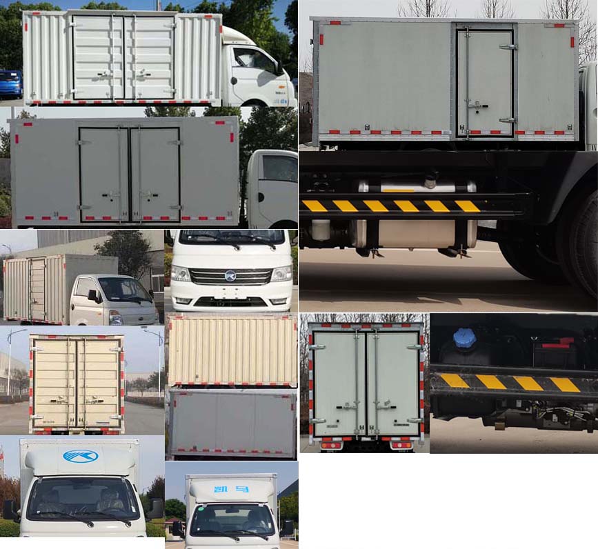 凱馬牌KMC5040XXYQ318D6廂式運(yùn)輸車公告圖片