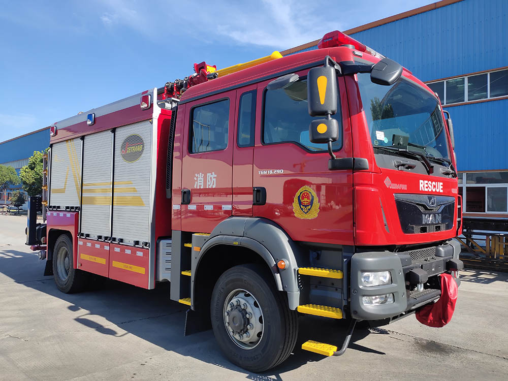 SJD5160TXFJY130/MEA 捷达消防牌抢险救援消防车图片