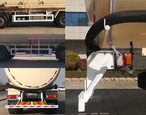 唐駿牌STZ5317GFLZZ低密度粉粒物料運輸車公告圖片