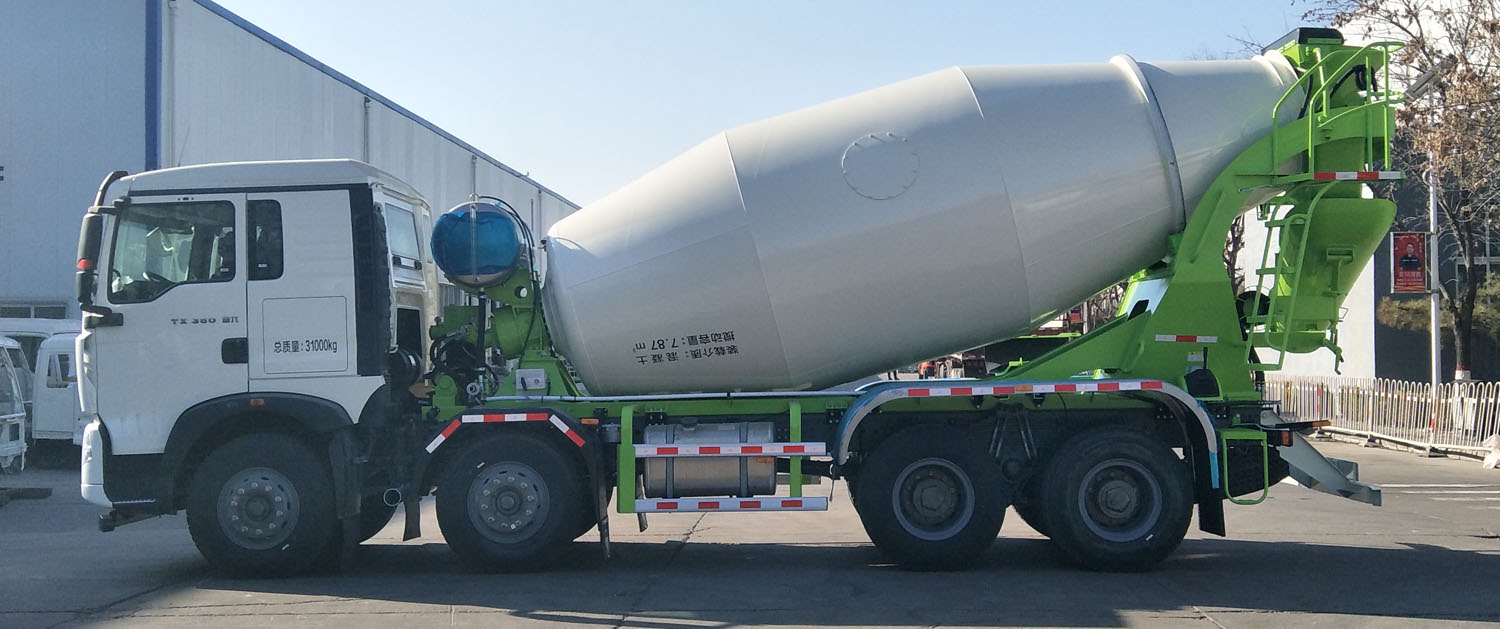 雷萨牌BJ5318GJB-6A混凝土搅拌运输车公告图片