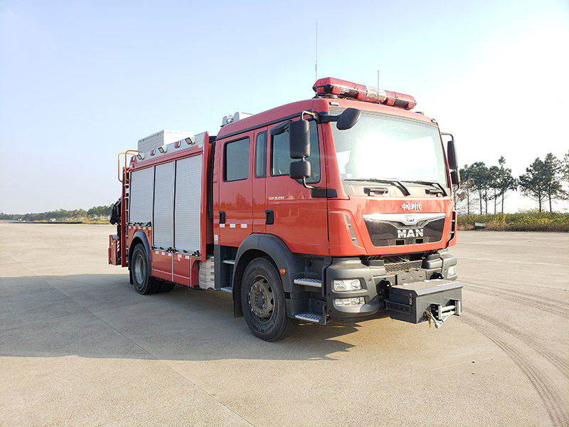 中卓时代牌ZXF5121TXFJY100/M5抢险救援消防车