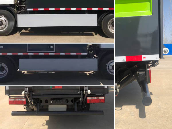 匯力威牌VVV5070XTYEQ6密閉式桶裝垃圾車公告圖片