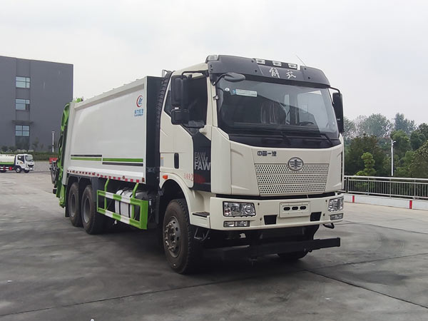 程力威牌CLW5250ZYSC6压缩式垃圾车公告图片