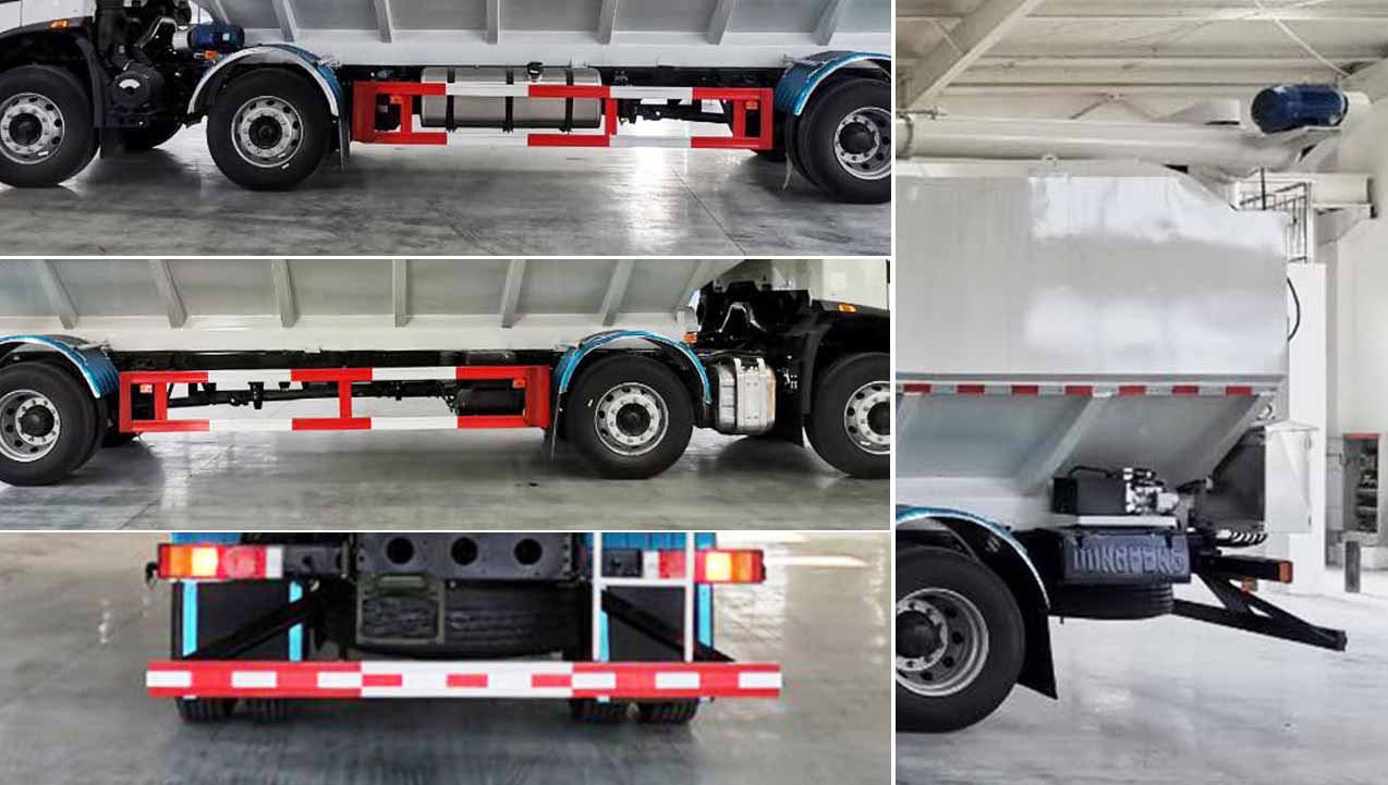 程力牌CL5250ZSL6QX散裝飼料運(yùn)輸車公告圖片