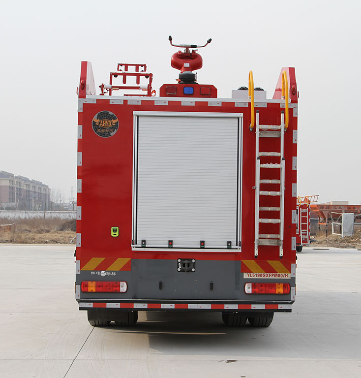 禹都牌YL5190GXFPM80/H泡沫消防車公告圖片
