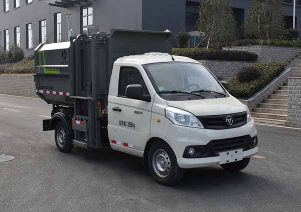 縱昂牌CLT5030ZZZBJ6自裝卸式垃圾車公告圖片