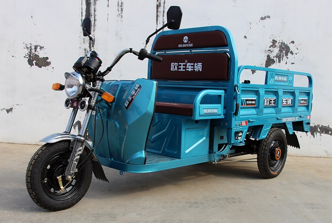 欧王牌OW1200DZH-2C电动正三轮摩托车图片