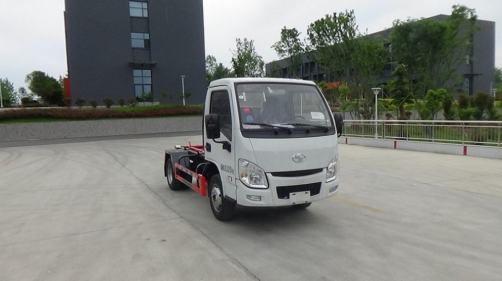 程力新富牌CXF5030ZXXSH6车厢可卸式垃圾车公告图片