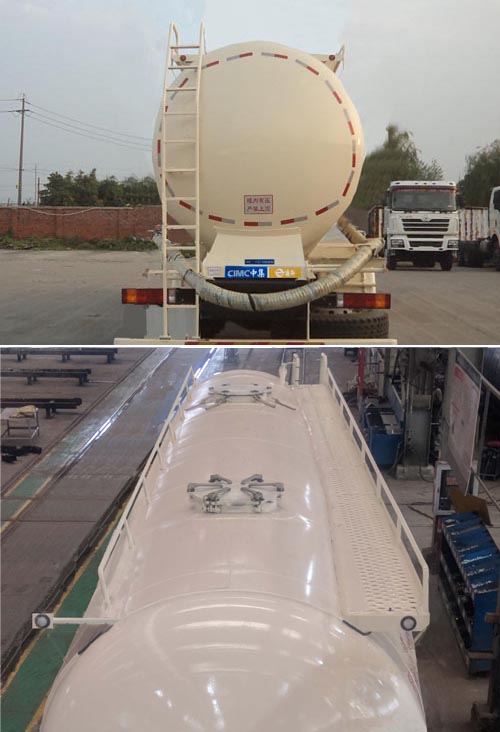 通华牌THT5310GFLSX低密度粉粒物料运输车公告图片
