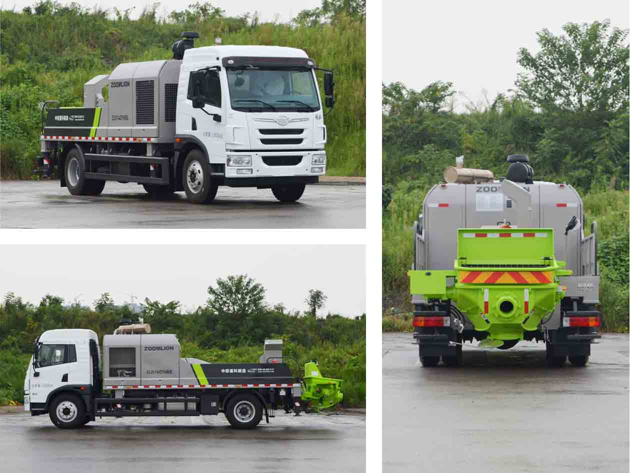 中联牌ZLJ5140THBJE车载式混凝土泵车公告图片