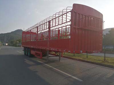 中集牌ZJV9407CCYSZ仓栅式运输半挂车图片