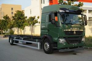 豪沃牌ZZ5187ZKXN711GE1车厢可卸式汽车