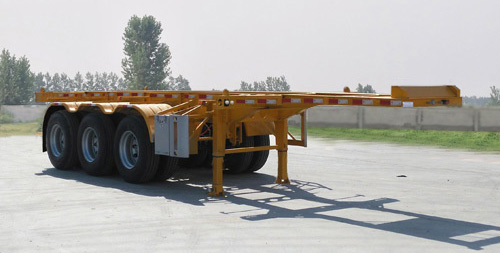 丞风牌8.7米35.4吨3轴集装箱运输半挂车(JCF9400TJZ20)