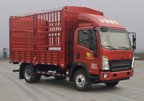 豪沃牌ZZ5047CCYF3315F145倉柵式運輸車公告圖片