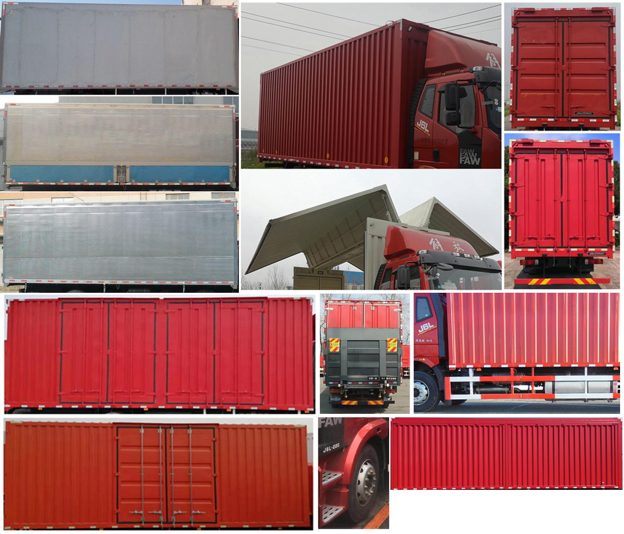 解放牌CA5180XYKP62K1L5E6翼開啟廂式車公告圖片