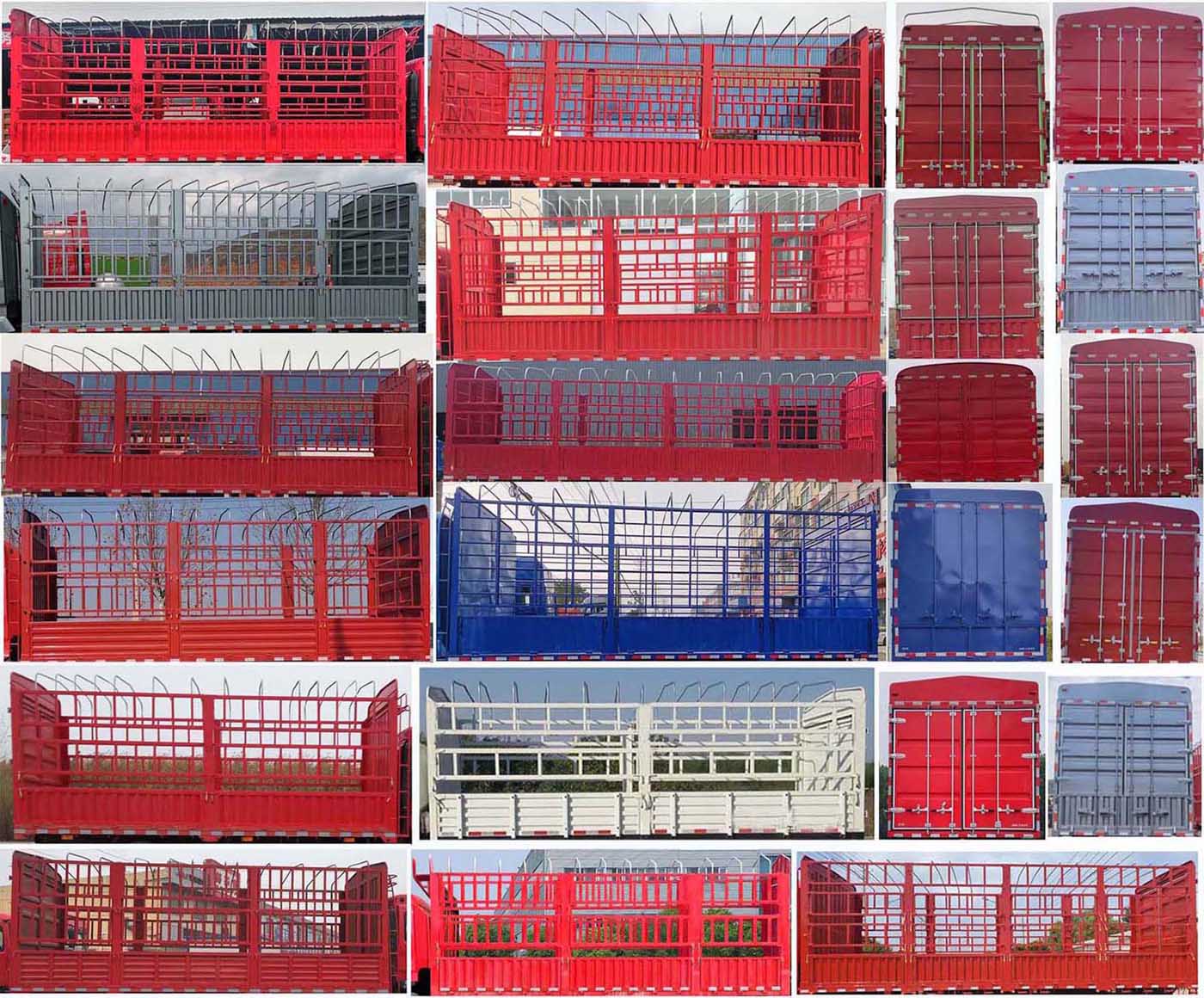 江淮牌HFC5181CCYP3K2A50KS倉柵式運輸車公告圖片