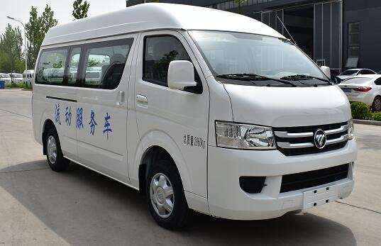 福田牌BJ5039XDW-E3流動(dòng)服務(wù)車公告圖片
