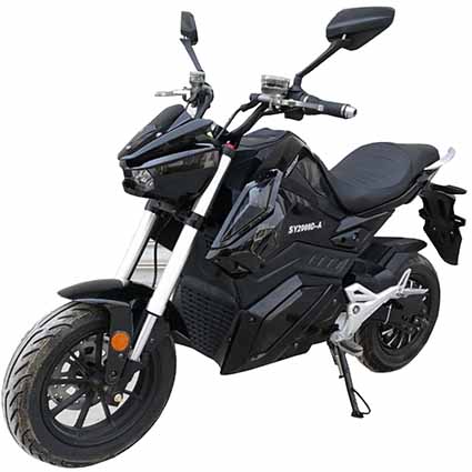 SY2000D-A 神鹰牌纯电动前盘式后盘式电动两轮摩托车图片