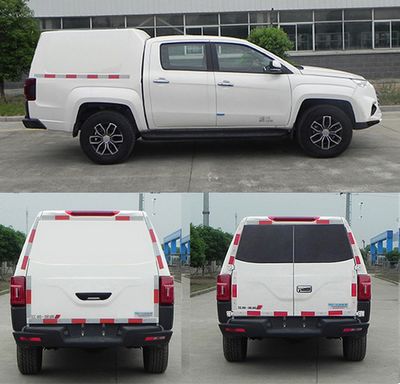 江鈴牌JX5032XXYZSA96廂式運(yùn)輸車公告圖片