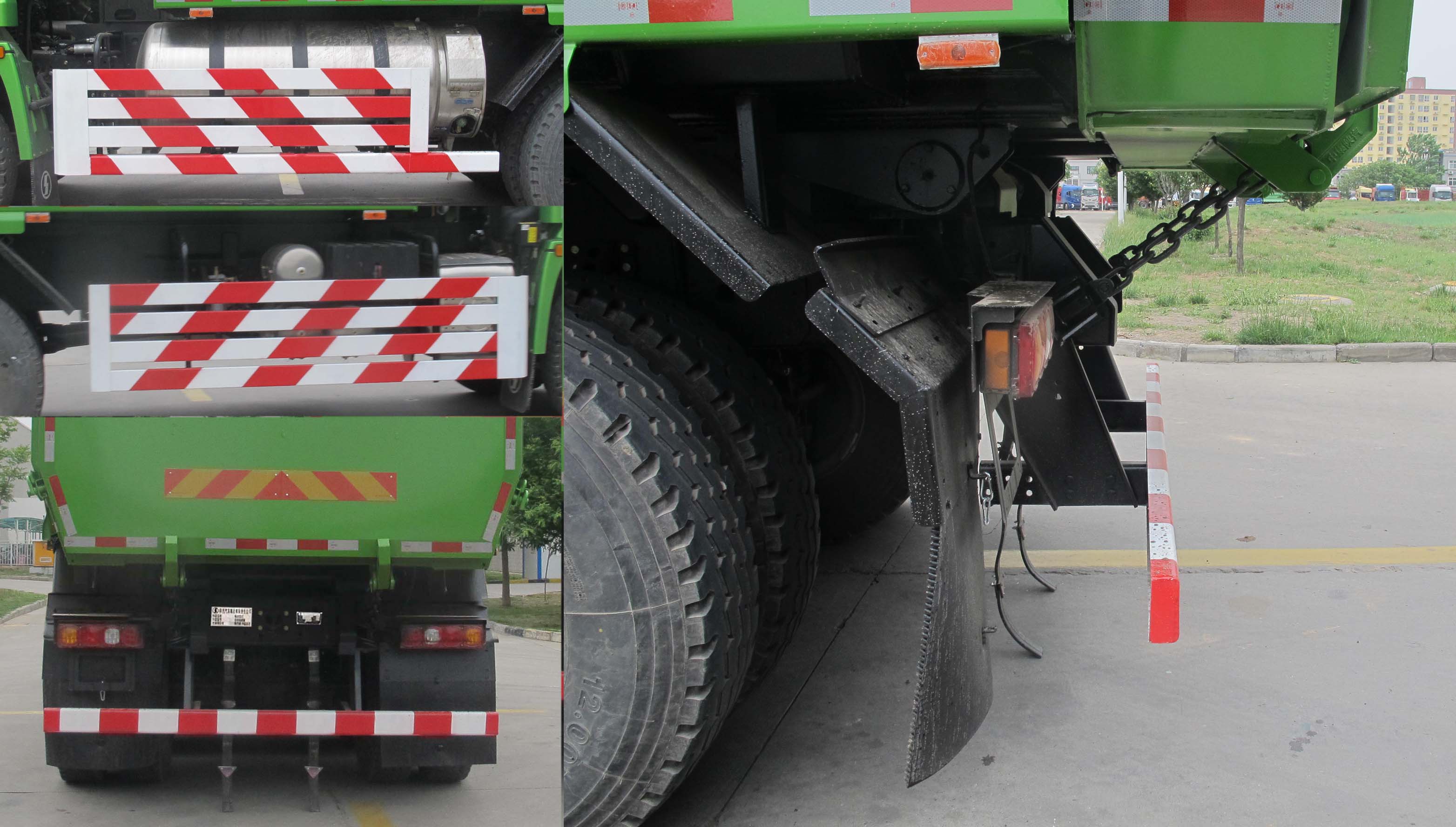 陜汽牌SX5259ZLJ5D404TL自卸式垃圾車公告圖片